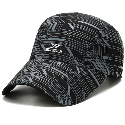 New Summer Quick Drying Thin Breathable Baseball Cap Men Women Sport Outdoor Hiking Climbing Cycling Fishing Run Hat Bone