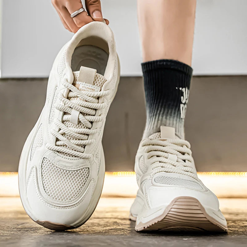 Baskets de sport décontractées pour homme, printemps-été, semelle souple, antidérapantes, respirantes, pour la course en extérieur, chaussures de sport tendance « Youth Joker »
