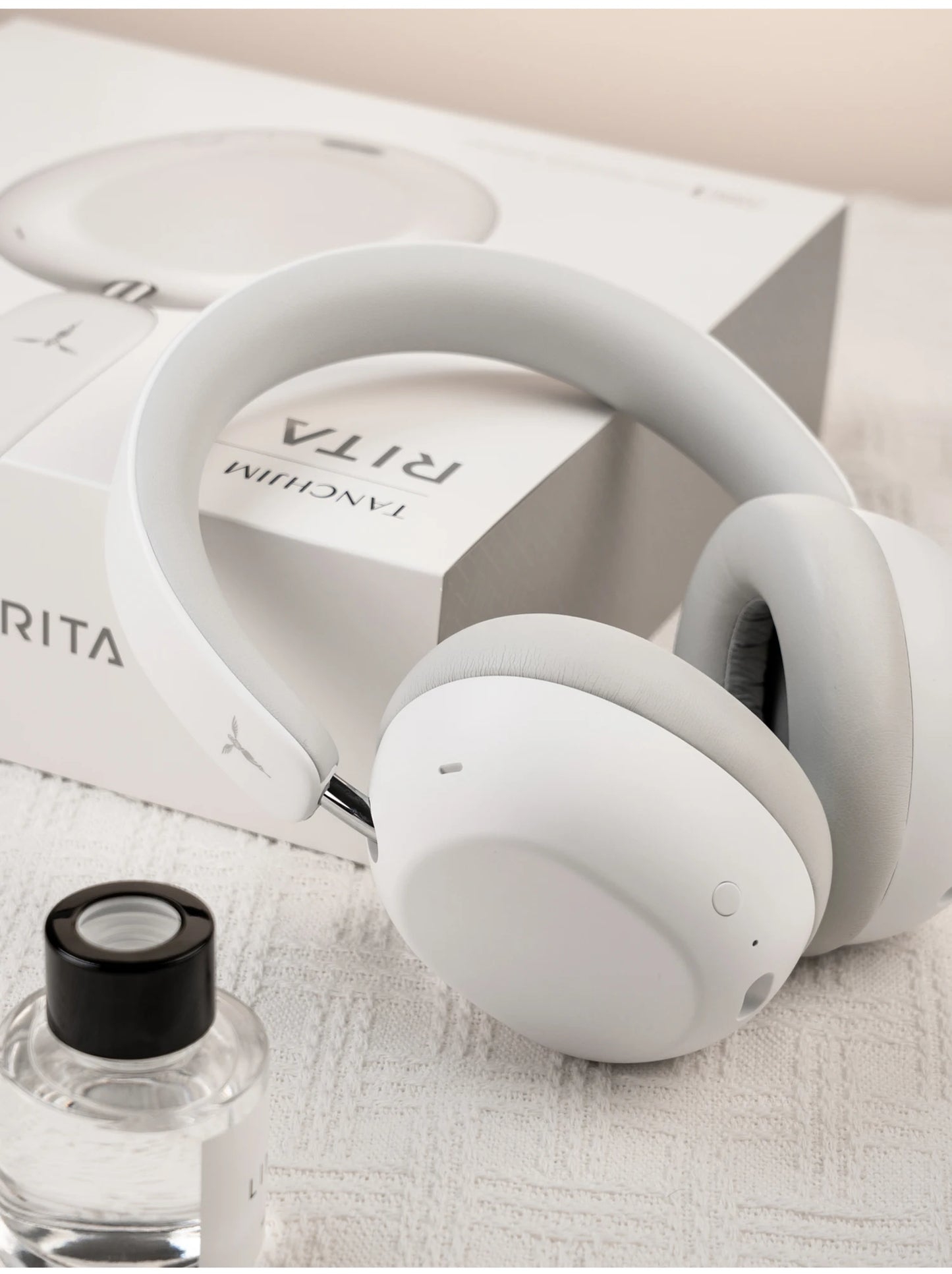 TANCHJIM RITA HiFi Bluetooth Headset Wireless & Wired ANC Headphones, Bluetooth 6.0 LDAC Over-Ear Headphones with 40mm Dynamic Driver, Gaming Headset with ENC & 3.5mm Audio Cable
