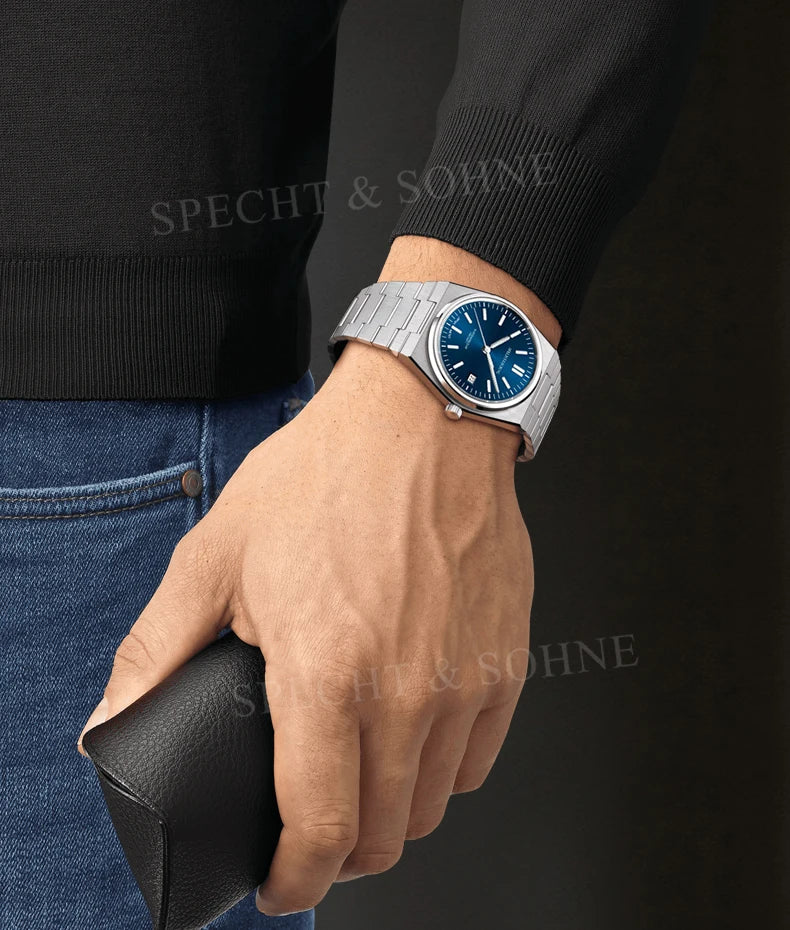 2025 New Arrivals Specht&Sohne Men's Watches Stainless Steel Sapphire Classic Quartz Men Watch Relogio Masculino 100M Waterproof
