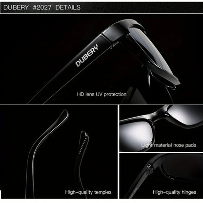 DUBERY Polarized UV400 Protection Sunglasses For Men And Women 10 Colors Model 2027