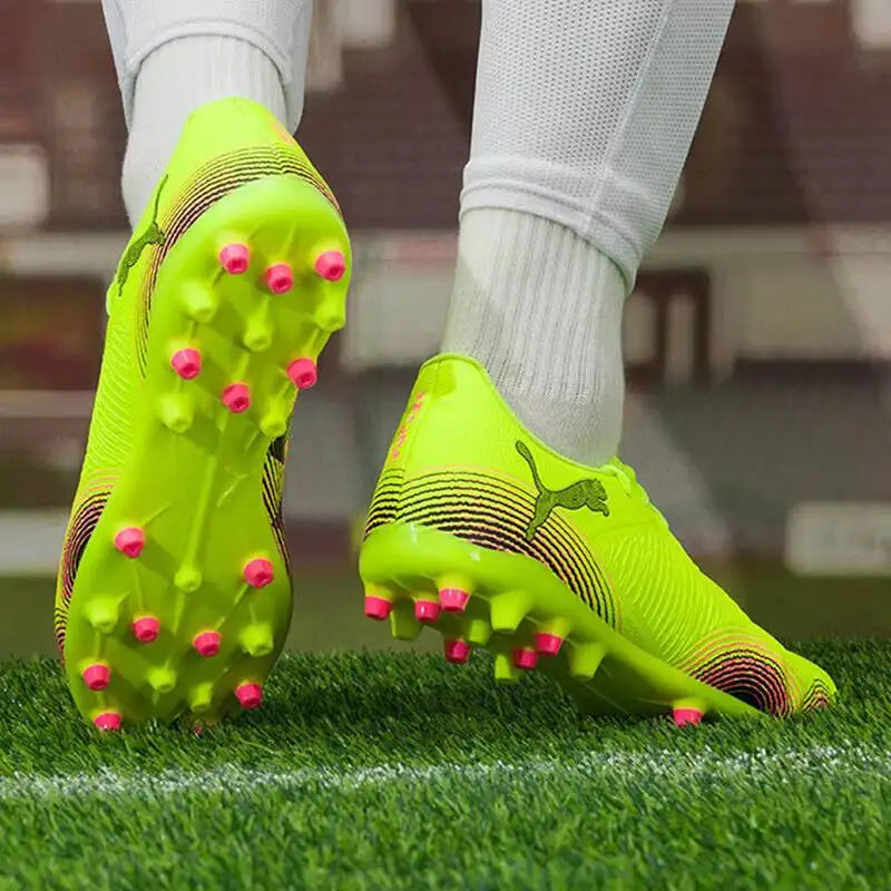 2026 new PUMA Mens MG Cleat Soccer Shoes 108376-03 Synthetic Leather Control Texture Football Boots