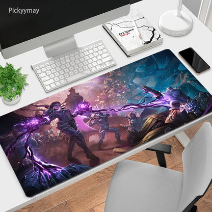 World Of Warcraft Mouse Pad Computer Laptop Mouse Mat Large Mousepad Keyboards Table Carpet  Gaming Desk Play Mats Locking Edge