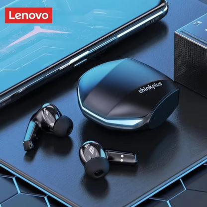 Lenovo GM2 Pro TWS Wireless Earbuds Bluetooth 5.3 – Touch Control HD Earphones with Mic, Waterproof Sports Headphones