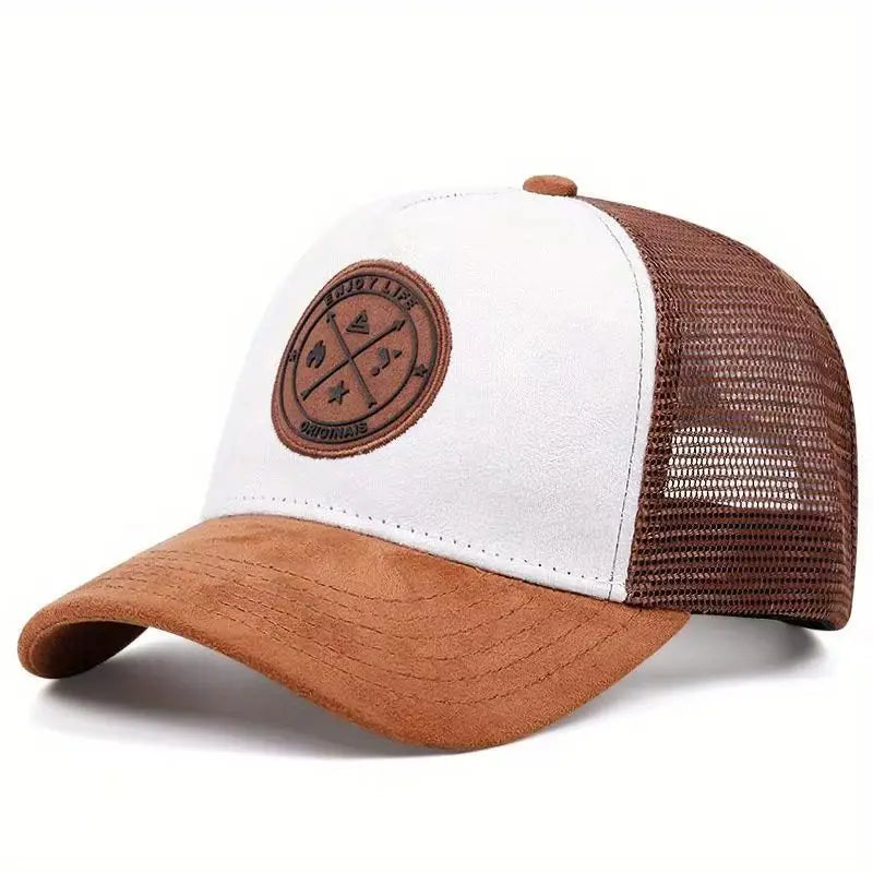 New Summer Mesh Baseball Cap Women Men Letter Patch Snapback Hat Casual Breathable Unisex Street Hip Hop Trucker Caps