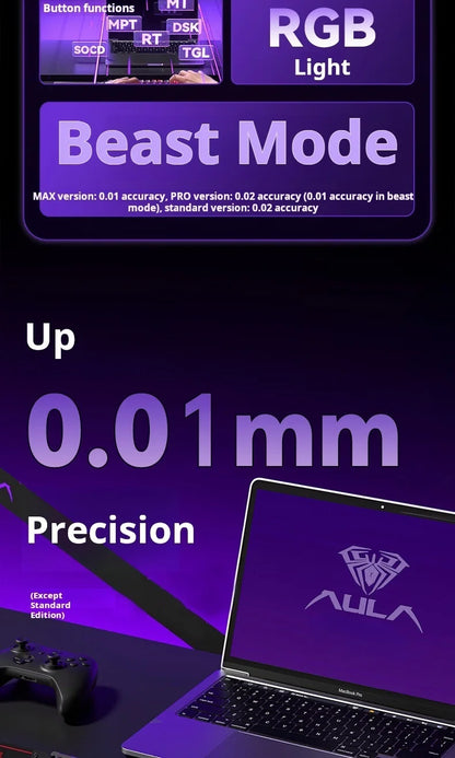 AULA WIN 68 HE Magnetic Axis Keyboard RT Gaming Mechanical Keyboard Wired 8KPolling Rate Full-Key Hot-Swappable