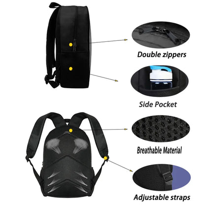 Fortnite 3-piece cartoon set, unisex, includes: Backpack, Crossbody bag, And pencil case  Lightweight and large capacity