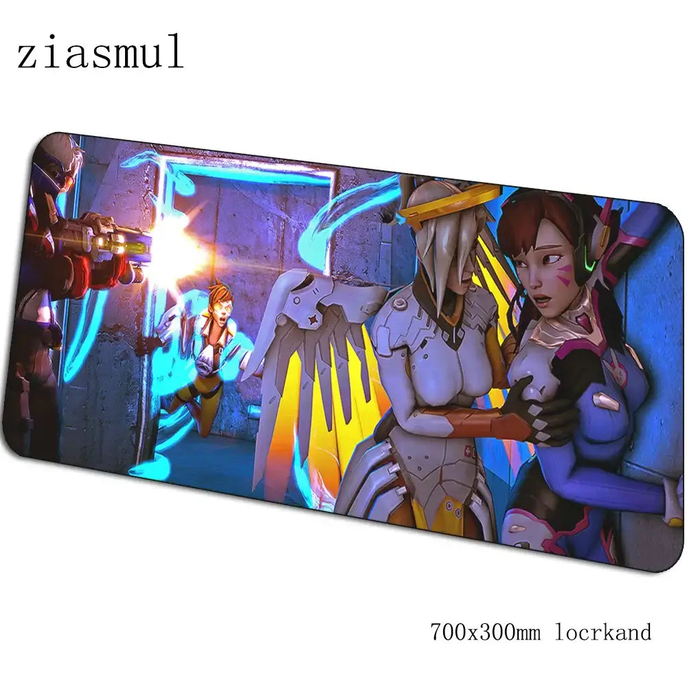 overwatch mouse pad gamer Gorgeous 70x30cm gaming mousepad pc notbook desk mat padmouse games Aestheticism gamer mats gamepad