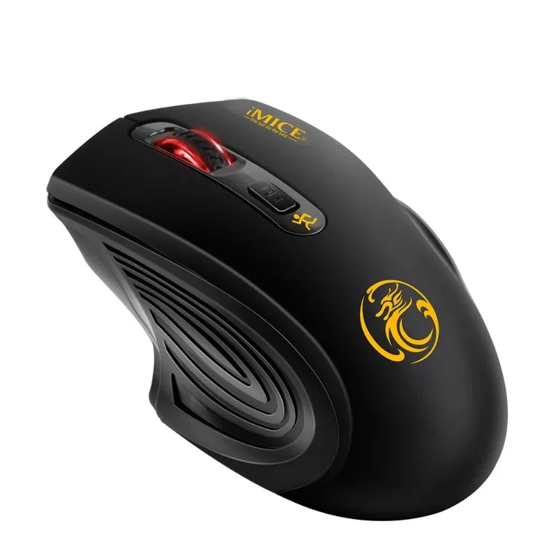 Mouse wireless nou, 2000DPI reglabil, receptor USB 3.0, mouse optic pentru computer, 2.4GHz, mouse gaming cu design ergonomic pentru laptop