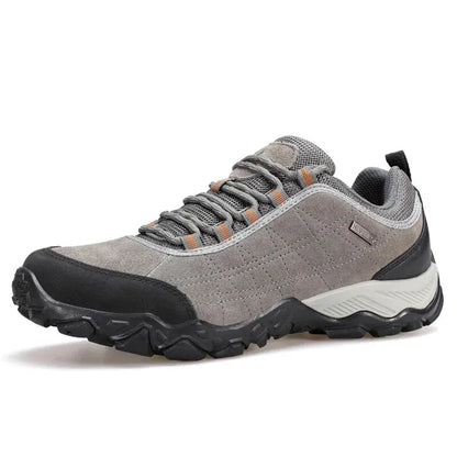 HUMTTO Hiking Shoes Men's Luxury Designer Winter Climbing Trekking Sneakers Leather Outdoor Sports Work Shoes 110282A