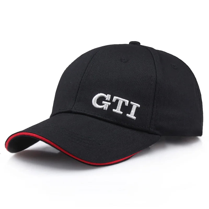 Czapka z daszkiem z literą dla mężczyzn i kobiet, czapka wyścigowa, czapka golfowa GTI, czapka baseballowa, czapka sportowo-rekreacyjna, czapka na kemping, plażowa czapka przeciwsłoneczna B185