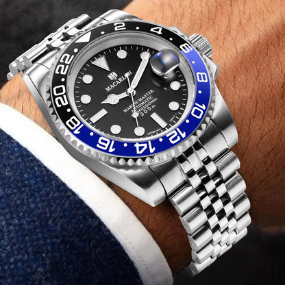 2026 NEW MACARLON Design 41MM Luxury Machinery watch Men sapphire glass Stainless Steel Waterproof Automatic Mechanical Watch