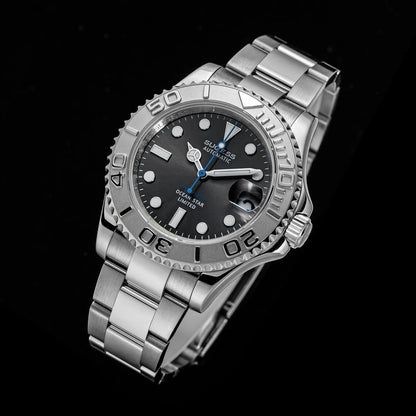 Sugess New Diving Men's Watch Automatic Mechanical Wristwatches 10Bar NH35A Movement Sapphire Luminous Ceramic Bezel S450-2 2025