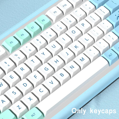 Keycap profilo XDA Iceberg brasiliano coreano giapponese russo spagnolo francese ISO Enter in PBT per tastiera meccanica GK61