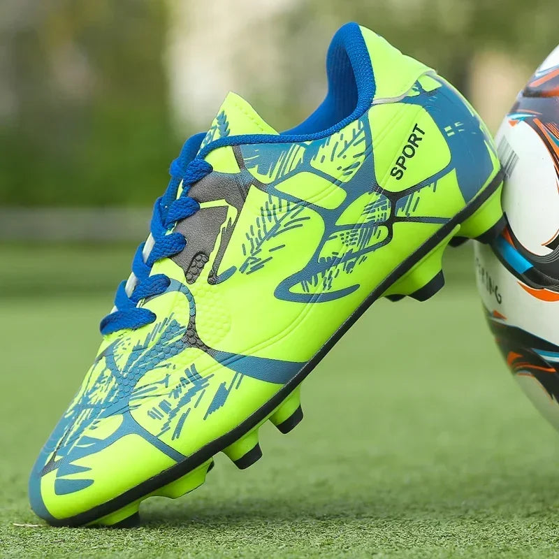 Chuteiras de futebol novas para homem e criança, ultraleves, antiderrapantes para relva, botas de futebol profissionais para adulto, calçado de treino para rapaz, dropshipping