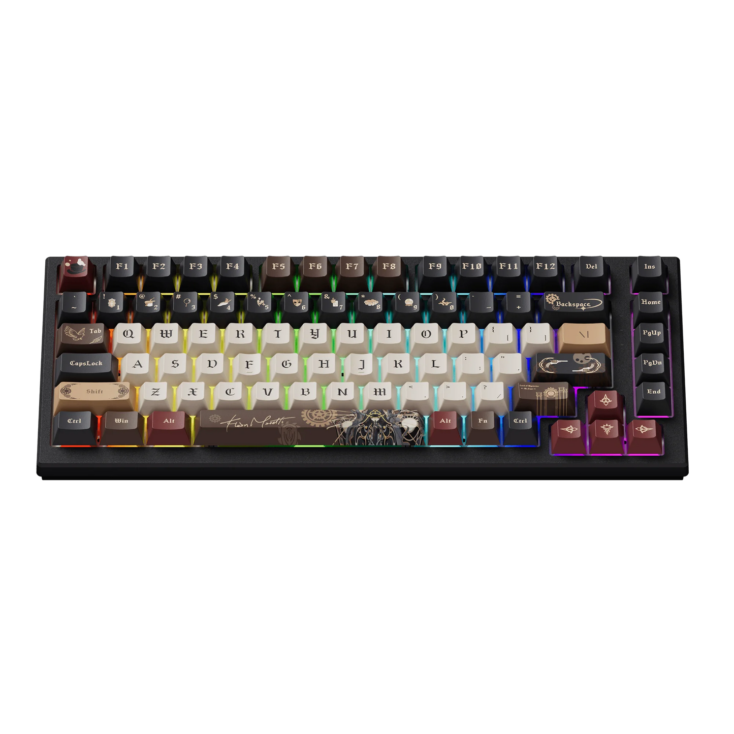 Akko TAC75 HE Magnetic Keyboard 75% Magnetic Switch Rapid Trigger 0.005mm ARGB 8K Polling Rate Wired Gamer Customized Keyboard