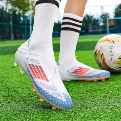 New Men Soccer Shoes Cleats Ultralight Outdoor Professional Football Boots Unisex Hot Sale Women Match FG Sneakers High-quality
