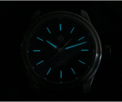 San Martin 39mm Miyota 90S5 Enamel Dial GADA Wristwatch Automatic Mechanical Sapphire BGW-X1 10Bar 5-Link Bracelet  SN0144CG-7