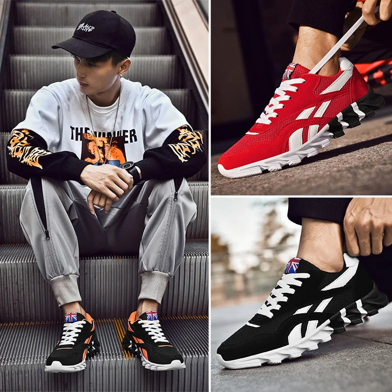 Unisex-Laufschuhe – bequeme, leichte Sport- und Walking-Sneaker – atmungsaktiv – für Männer und Frauen – trendige Schuhe