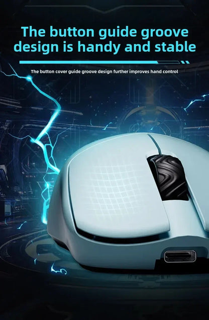 SCYROX V6 Wireless Gaming Mouse 40g Ultra-Light, PAW3950 Sensor, 24,600 DPI, 8KHz Polling Rate, 750 IPS, 2.4GHz Esports Gaming Mouse