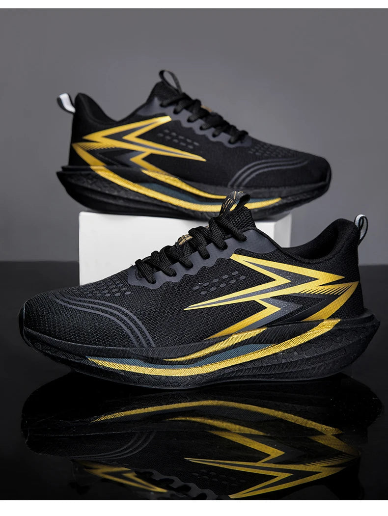 NEW Men Sports Running Shoes Off Marathon Breathable Light Comfortable Athletic Sneakers Jogging Basketball Tenis Air Cushion