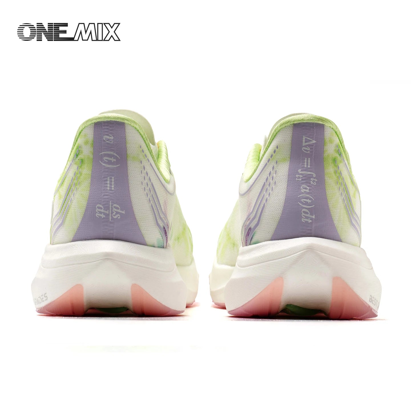 ONEMIX Nylon Carbon Board Marathon Running Racing Shoes, Professional Stable Support, Shock Relief, Ultra-light Rebound Sneakers