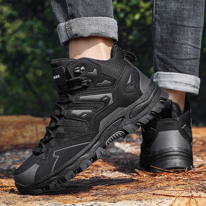 2025 New Hiking Shoes Unisex Outdoor Hiking Sports Shoes Camping Boots Ladies Waterproof Walking Shoes Non-slip Hiking Shoes