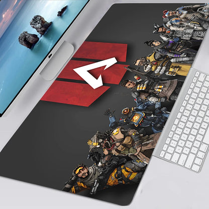 XXL Apex Legends Mouse Pad Art Large Overlock Edge Mat Rubber Speed PC Computer Gaming Anime Mousepad Desk Keyboard Mat Mausepad