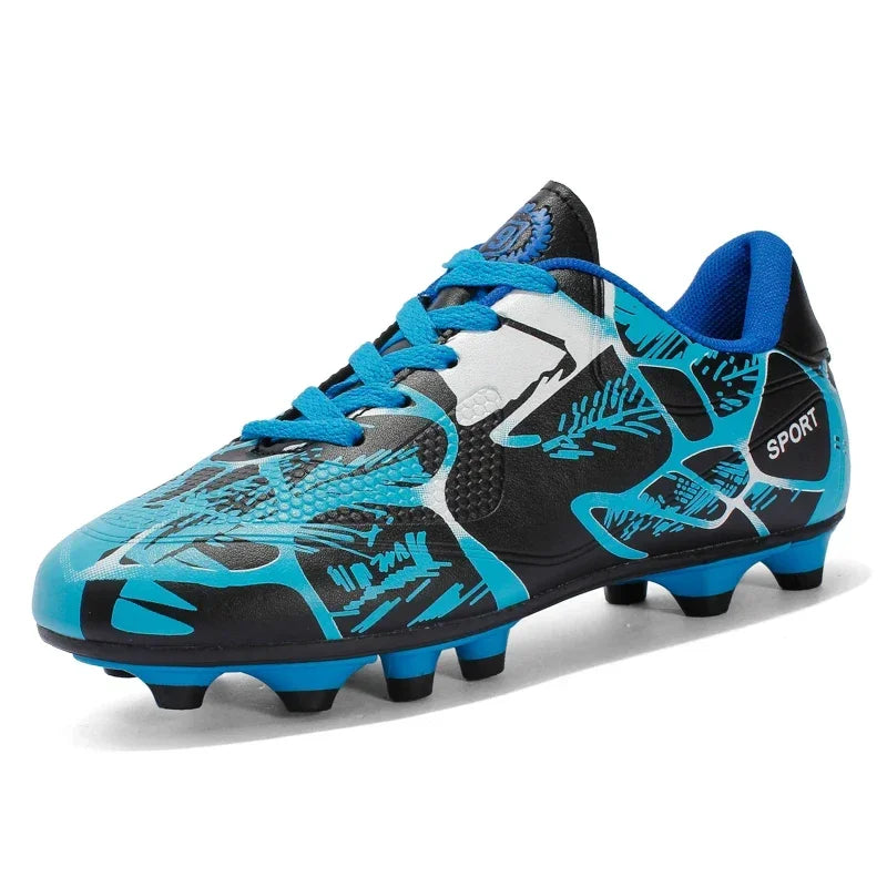 Chuteiras de futebol novas para homem e criança, ultraleves, antiderrapantes para relva, botas de futebol profissionais para adulto, calçado de treino para rapaz, dropshipping