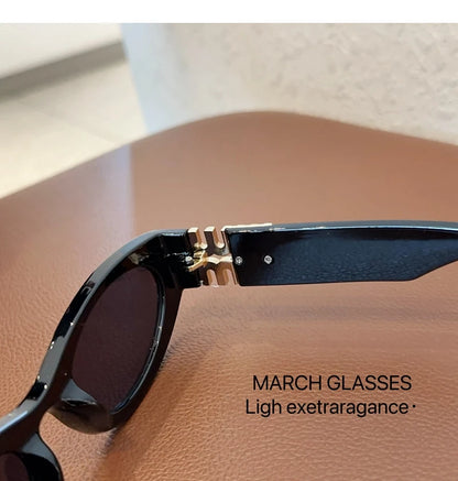 2026 New Fashion Oval Sunglasses Women Men Trendy Cool Sun Glasses Ladies Street Shot Retro Premium Eyewears Gafas De Sol UV400