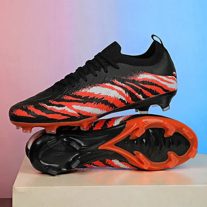Nouveaux hommes bottes de Football Sport ultraléger antidérapant en plein air adulte crampons Match unisexe chaussures de Football confortable herbe de haute qualité
