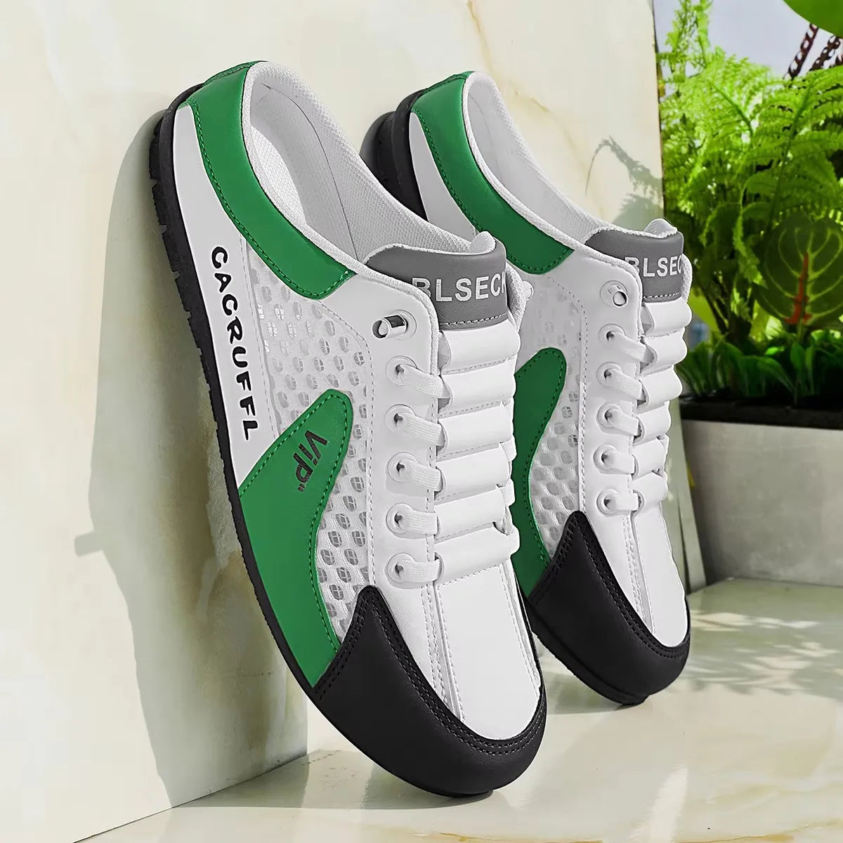 2025 New Men's Casual Slip-Ons - Durable, Comfortable, Breathable & Stylish Half-Slippers