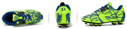 Children Soccer Shoes Sports Society Field Boy Football Shoes Futsal Fast Indoor Sneakers Original Ankle Cleats Football Boots