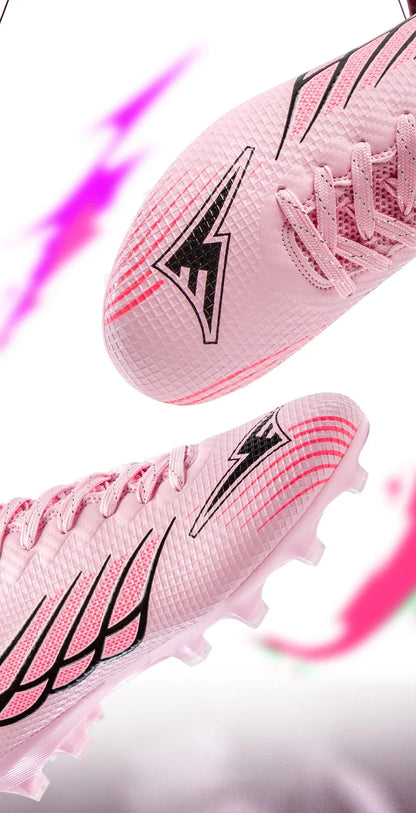 Nouvelles chaussures de football pour hommes, chaussures de sport pour terrain gazonné, chaussures de football pour matchs en plein air, chaussures d'entraînement professionnelles antidérapantes, chaussures ultralégère