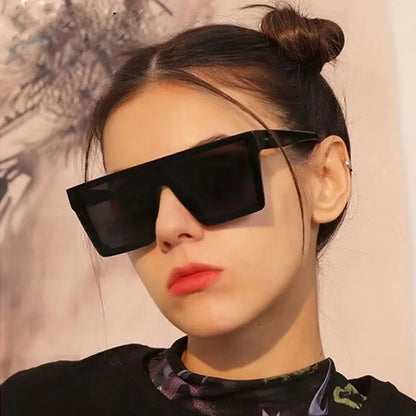 2-4PCS Oversize frame One-piece Goggle Men Woman Sunglasses Interior Accessory Protective Gears Anti Glare Car Driving Glasses