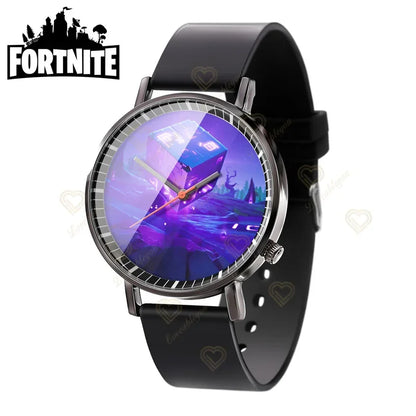 Wrist Watch F-Fortnited Cook Watch Trend Fashion Creative Quartz Student Watches Battle Game Figure Model Kids Birthday Gift