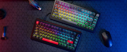 DrunkDeer A75 Pro HE Magnetic Switch Gaming Keyboard Rapid Trigger Wired RGB Mechanical Keyboard Hot-Swap Gasket Mount