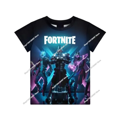 Autumn New Sweatshirt T-shirt  Fortnite 3D Digital Printing Loose Comfortable Hooded Pullover