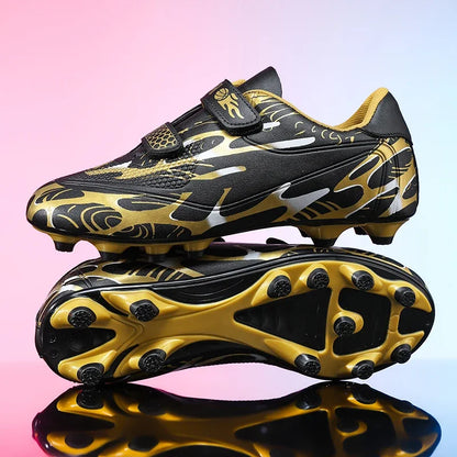 Chaussures de Football pour enfants, crampons de Football en plein air, chaussures de sport professionnelles pour garçons et filles, bottes de terrain de Football de haute qualité pour enfants