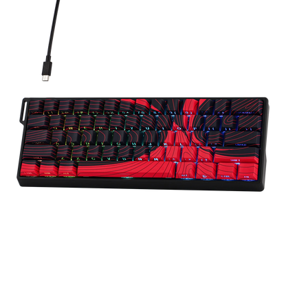 AULA WIN60 HE/WIN60 HE MAX 60% Hot-Swap Tray-Mount Structure Wired Mechanical Keyboard with Hall Effect Magnetic Switch