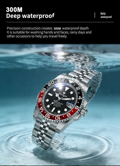 2026 NEW MACARLON Design 41MM Luxury Machinery watch Men sapphire glass Stainless Steel Waterproof Automatic Mechanical Watch