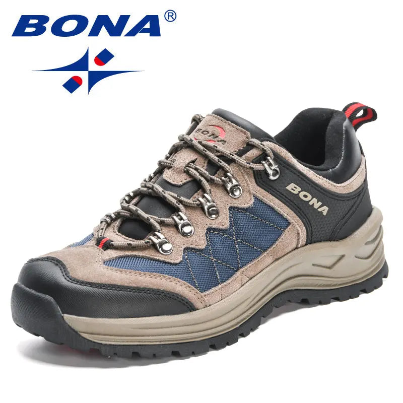BONA New Designers Turistické boty Trekingové tenisky Pánské boty Pánské trekingové boty Chůze Mansculino Rybaření Kempování Boty na jogging