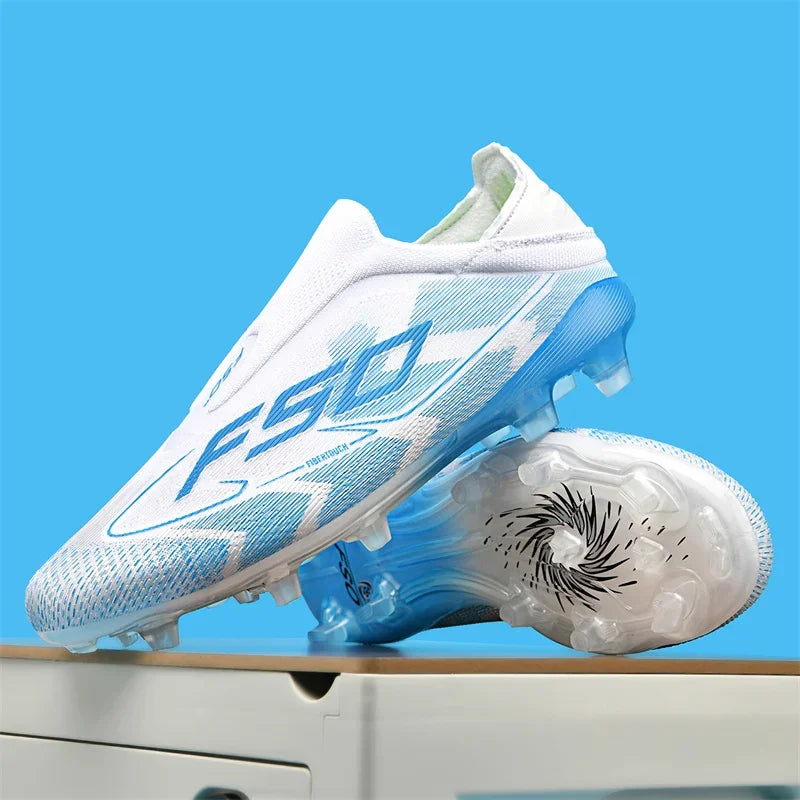 Chaussures de Football pour hommes, bottes de Football antidérapantes pour adultes, ultralégères, crampons d'intérieur, antidérapantes, Fg, gazon, Futsal, confortables, nouvelle collection