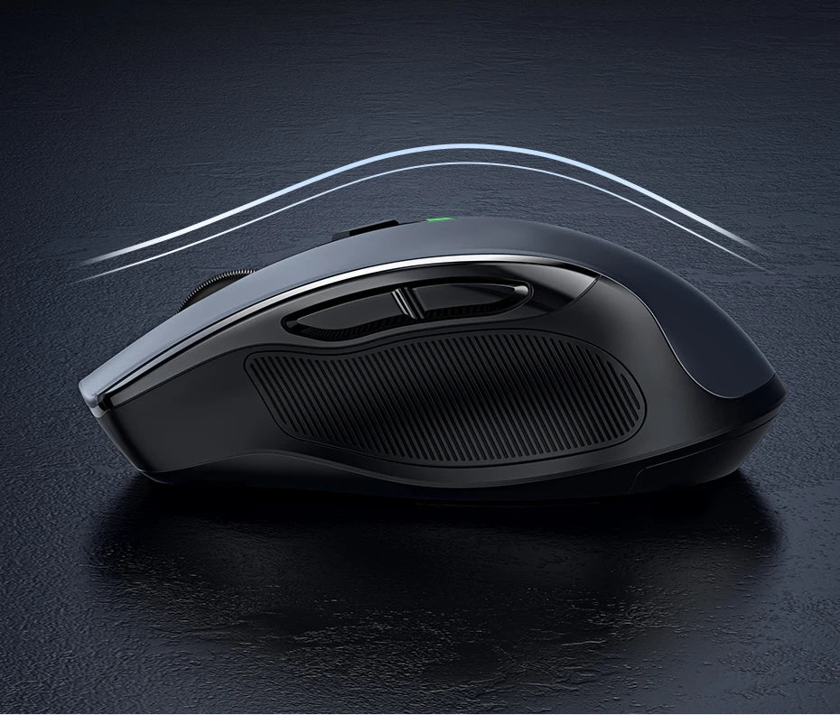 UGREEN Wireless Ergonomic Mouse 4000 DPI Silent 2.4GHz 6-Button Mouse for Laptop, MacBook, PC & Tablet