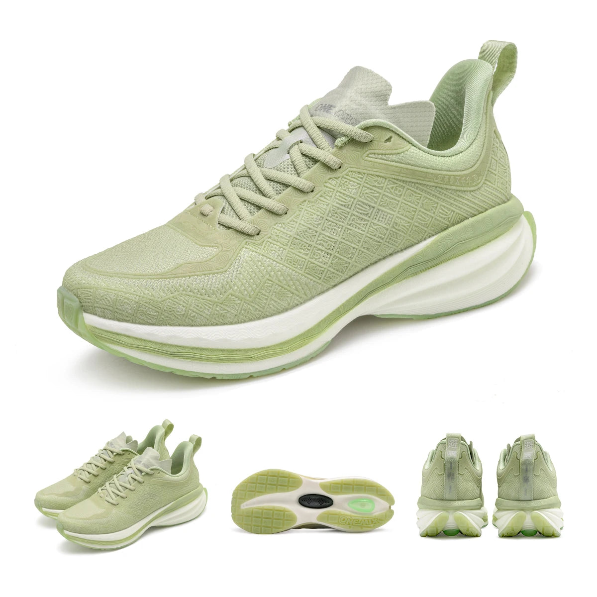 ONEMIX 2025 Scarpe sportive cinesi nuove ammortizzanti da uomo, scarpe da running antiscivolo, traspiranti e leggere per outdoor, sneaker da donna