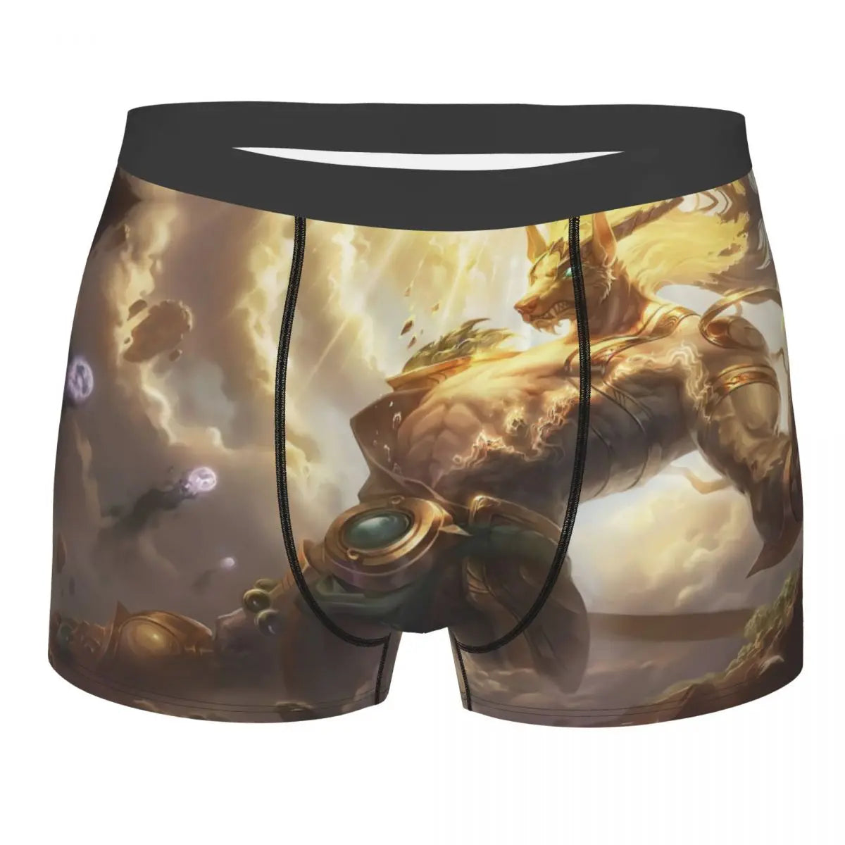 Ornn League of Legends LOL MOBA Games Underpants Breathbale Panties Male Underwear Sexy Shorts Boxer Briefs