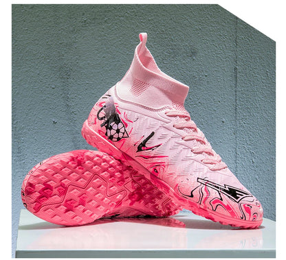 Chaussures de football professionnelles pour hommes, crampons de football, chaussures de football originales pour terrain intérieur, bottes d'entraînement sur gazon TF/FG, baskets