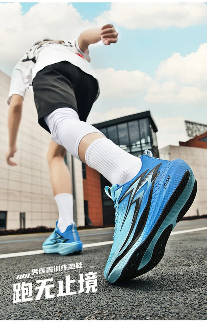 Running Shoes Carbon Board Speciality Marathon Men Sports Breathable Lightweight Women's Comfortable Athletic Nonskid Sneakers