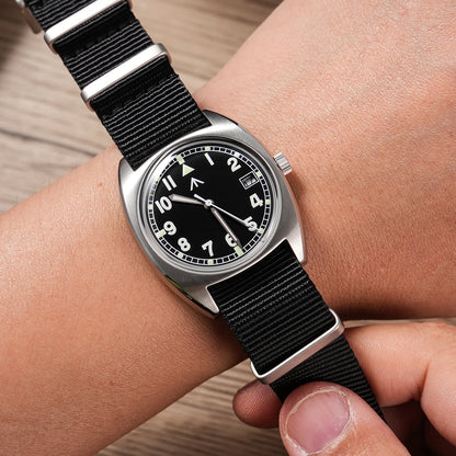Militado ML17 Watch Miyota Super 2035/ GL12 Quartz Movement Watch C3 And BGW9 Luminova 100m Waterproof Stainless Steel Watches