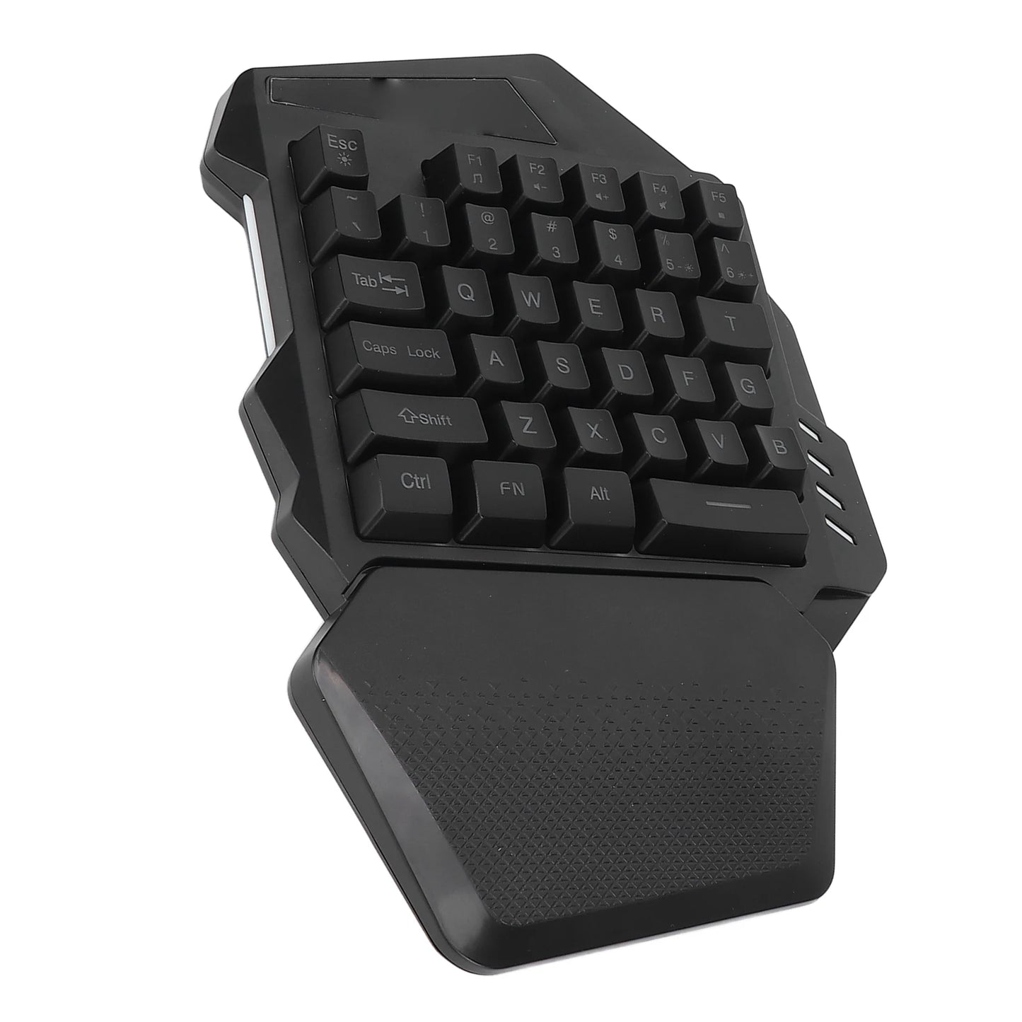 Mini Mechanical Keyboard One Handed Gaming Keyboard 2.4G Wireless RGB Lighting ABS 35 Keys Gaming Keyboard for Computer